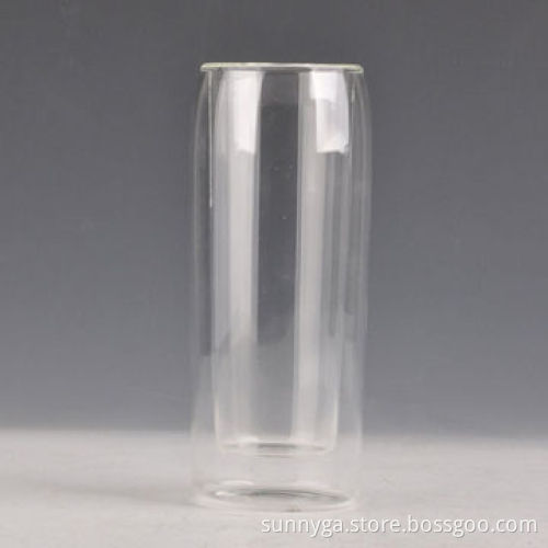 New Double Wall Glass, 280mL Capacity, Customized Sizes Welcomed